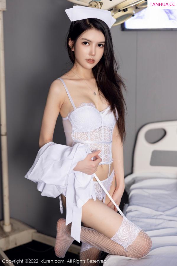 媛媛酱  [XiuRen]高清写真图 2022.11.24 No.5905 媛媛酱belle 护士服美腿第38张图片